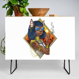 Egyptian Goddess Bastet Hippie Credenza
