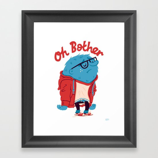 Oh Bother Framed Art Print