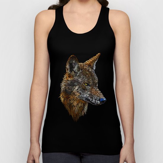 Wolf Head 2 Unisex Tank Top