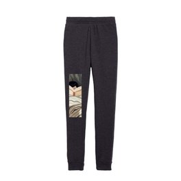 Reading girl in bed Kids Joggers