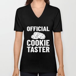 Chocolate Chip Cookie Recipe Dough Almond V Neck T Shirt