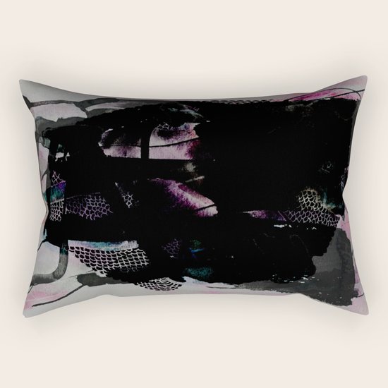 Tangled Rectangular Pillow