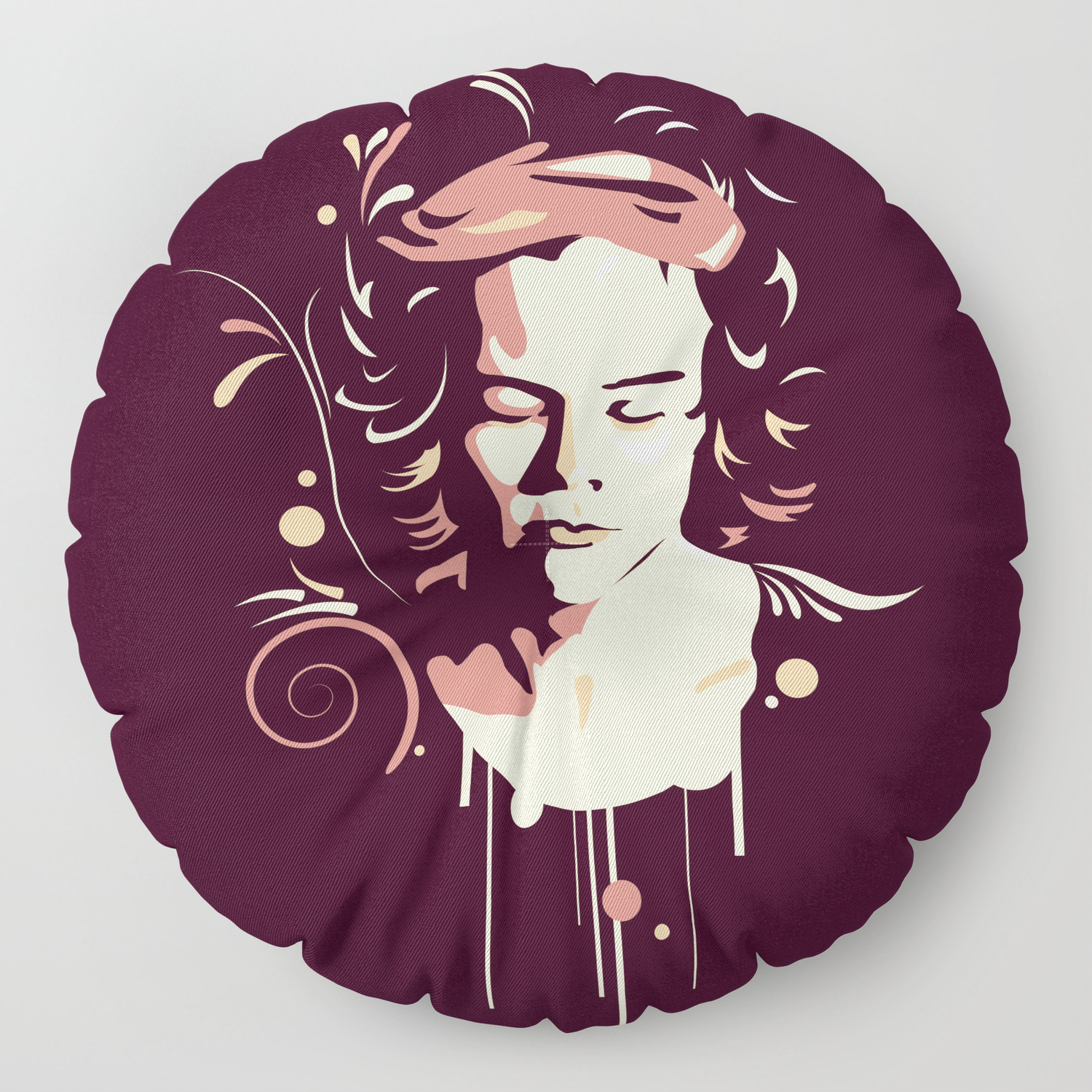 Harry Styles Vector Art Floor Pillow By Cuphaz Society6