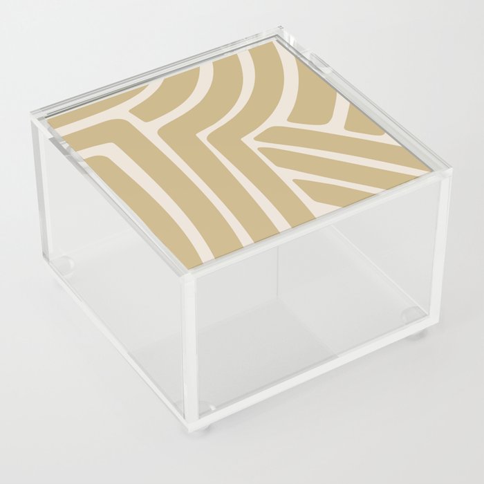 Abstract Stripes LXXIX Acrylic Box