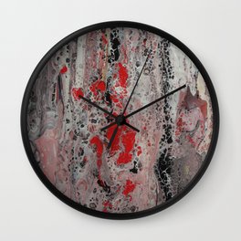 Scratching the Surface Wall Clock