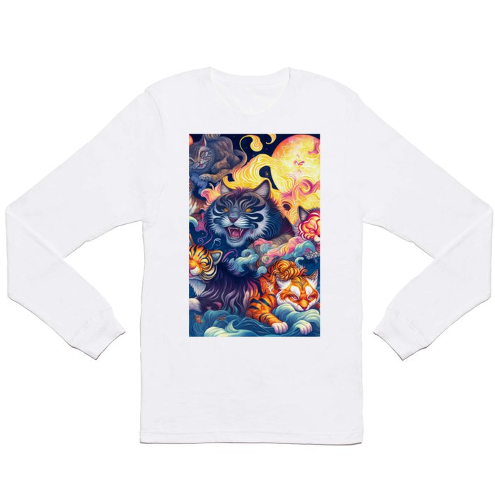 Wild Cats 6 Long Sleeve T Shirt