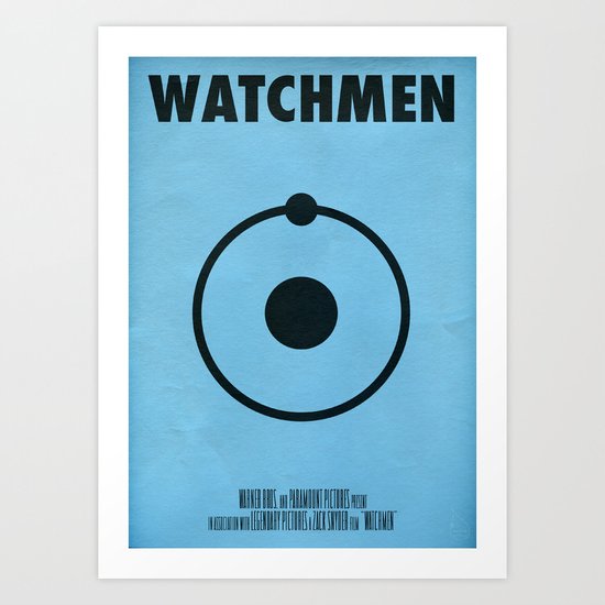 Watchmen - Dr.Manhattan Art Print