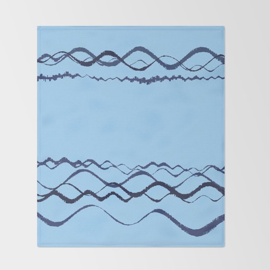 1380249359 in blue Throw Blanket