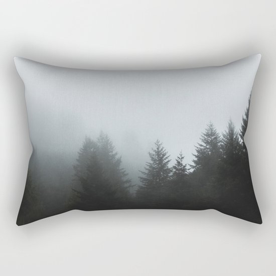 Dark forest mood Rectangular Pillow