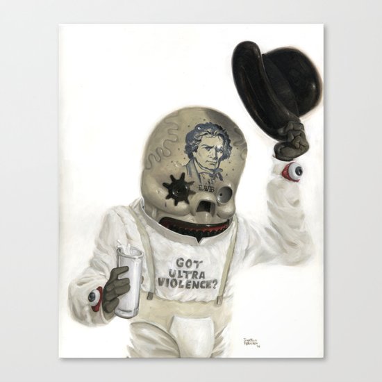 Clockwork Calavera Canvas Print