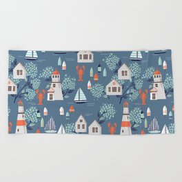 Nantucket Summer Beach Towel