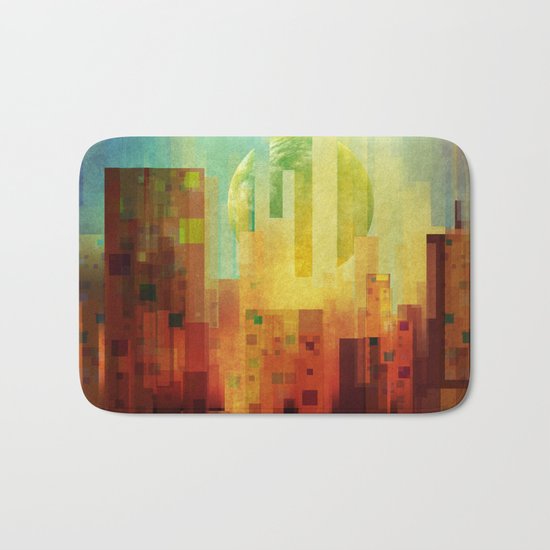 Urban Sunset II Bath Mat