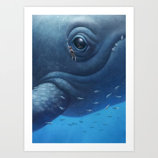 Beneath Art Print