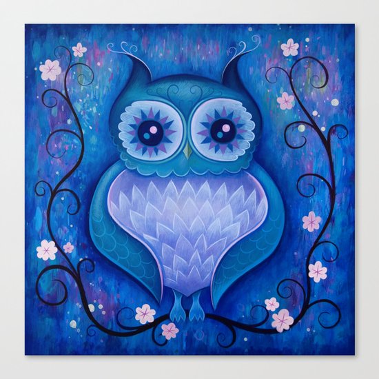 Night Owl Canvas Print