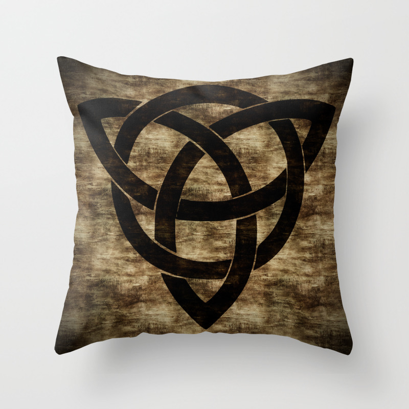 celtic knot pillow