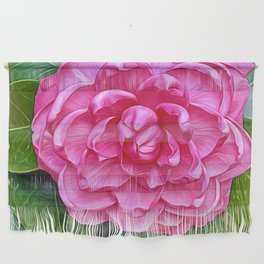 The Magenta Blooming Flower Wall Hanging
