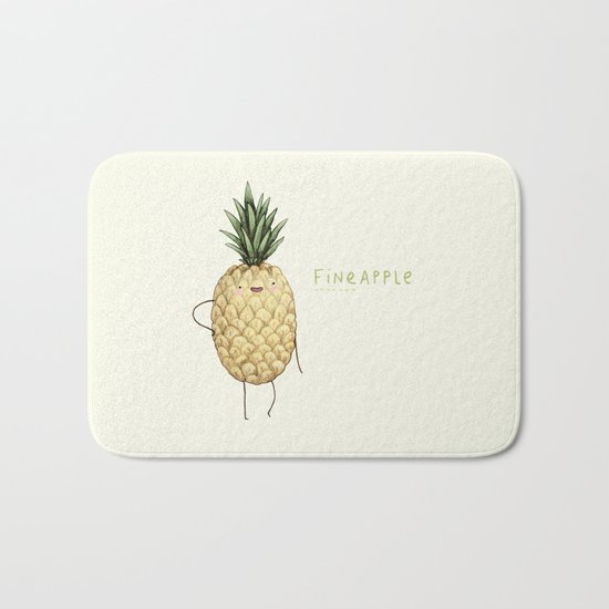 Fineapple Bath Mat