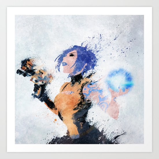 Maya Art Print