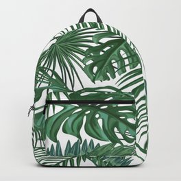 tropical plants Backpack | Nature, Green, Plant, Natural, Tropic, Tree, Tropical, Rainforest, Palm, Vegetal 