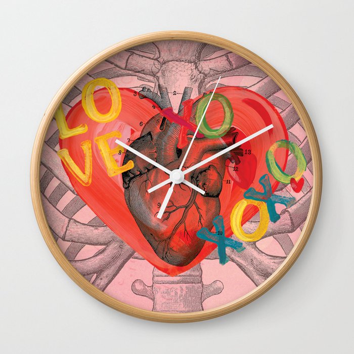Sacred Heart Love Wall Clock