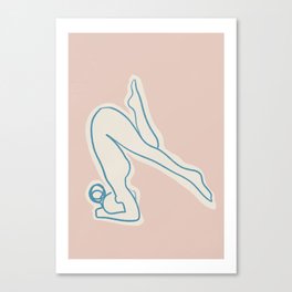 The Practise of Yoga Canvas Print