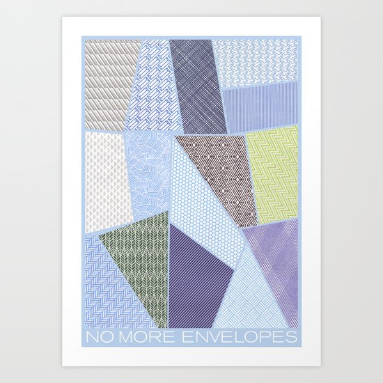 envelope series - 15 envelopes Art Print