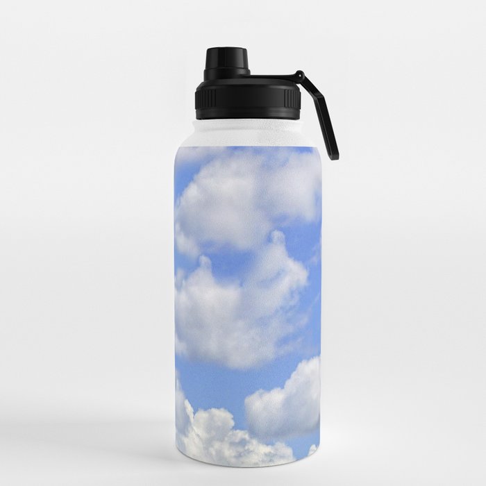 DiFOLD Origami Bottle - The Original 25 oz Collapsible Water Bottle SKY  BLUE