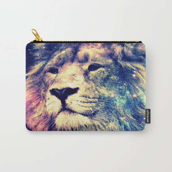 Galaxy Lion : Deep Pastels Carry-All Pouch