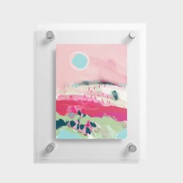 spring dream landscape Floating Acrylic Print
