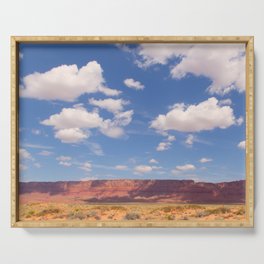 Desert Sky, Fine Art Photography Serving Tray