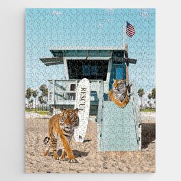 Tigers To The Rescue Jigsaw Puzzle