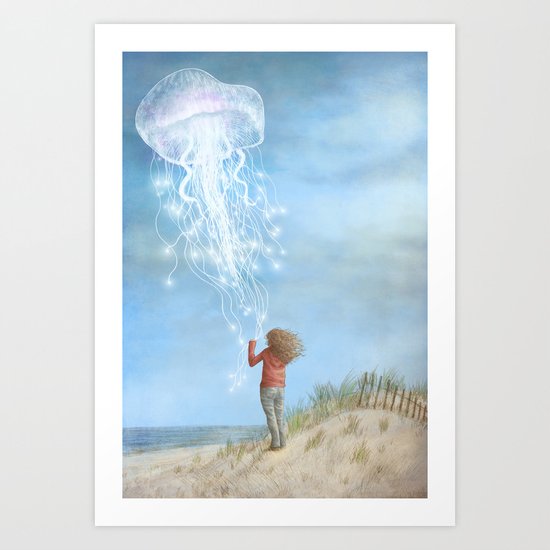 By the Sea Art Print