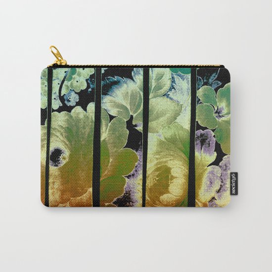 trapped floral Carry-All Pouch