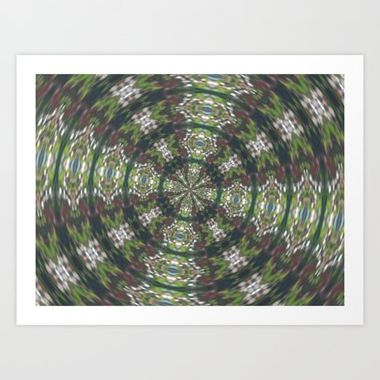 'The Star' Kaleiscope Art Print