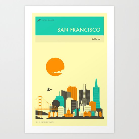 SAN FRANCISCO Art Print