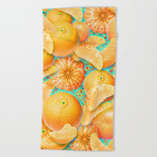 Clementine Beach Towel