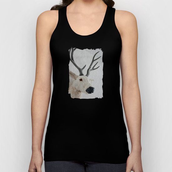 Winter Deer - JUSTART © Unisex Tank Top