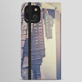 City after the Rain iPhone Wallet Case