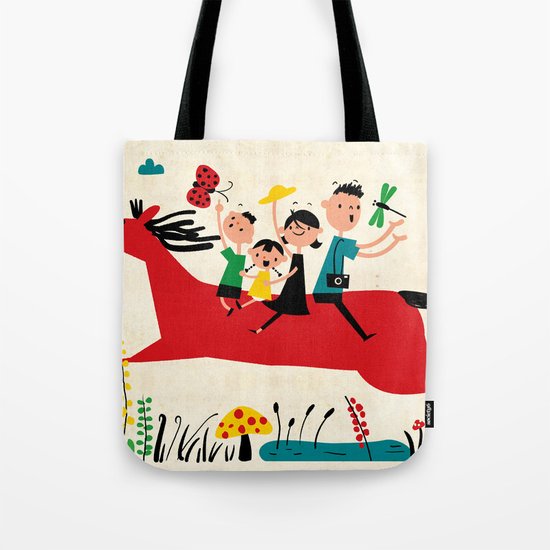 happy horse Tote Bag