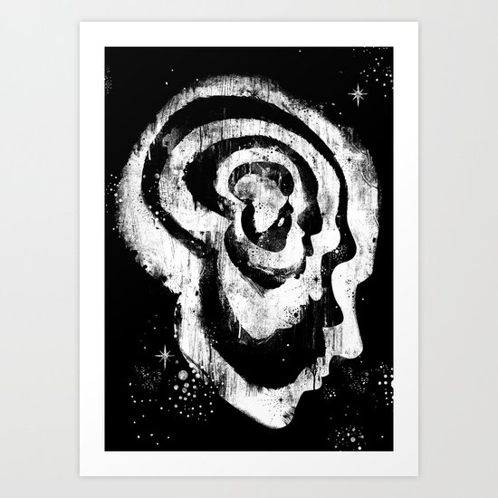 The Evolution of Man Art Print