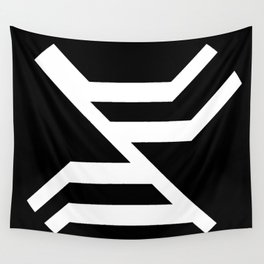 black and white minimal art  Wall Tapestry