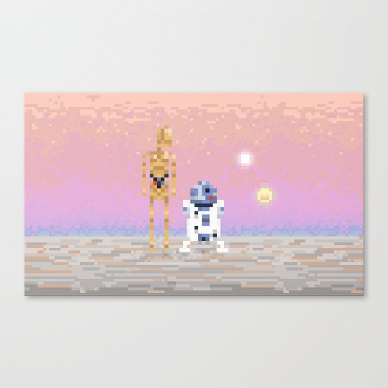 The Droids Canvas Print