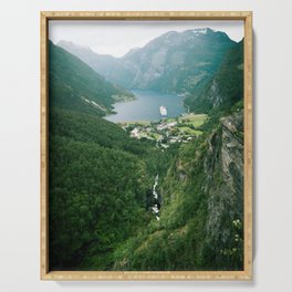Geiranger Norway Serving Tray