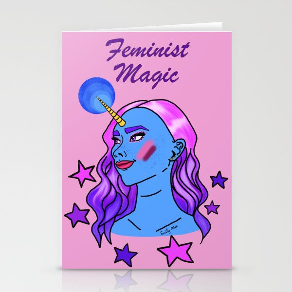 Feminist Magic Stationery Cards