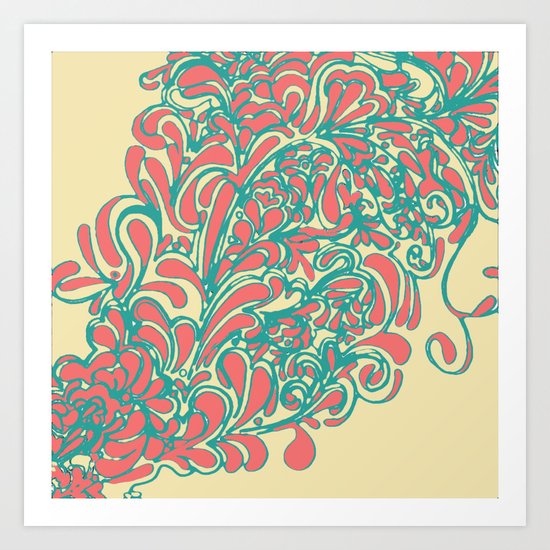 Coral Art Print