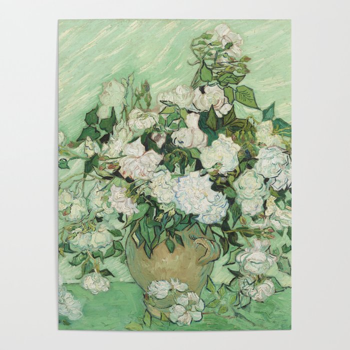 Vincent van Gogh - Roses Poster