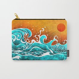 Hot sunset Carry-All Pouch