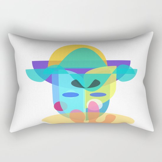 The Mask Rectangular Pillow
