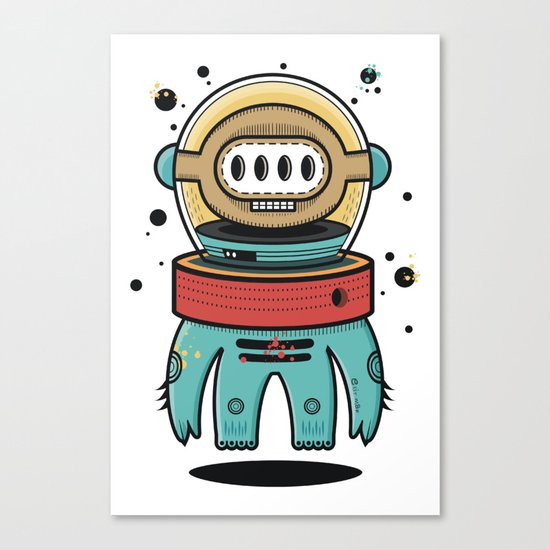 D-Nat boy Canvas Print