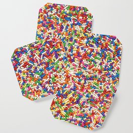 Rainbow Sprinkles Coaster